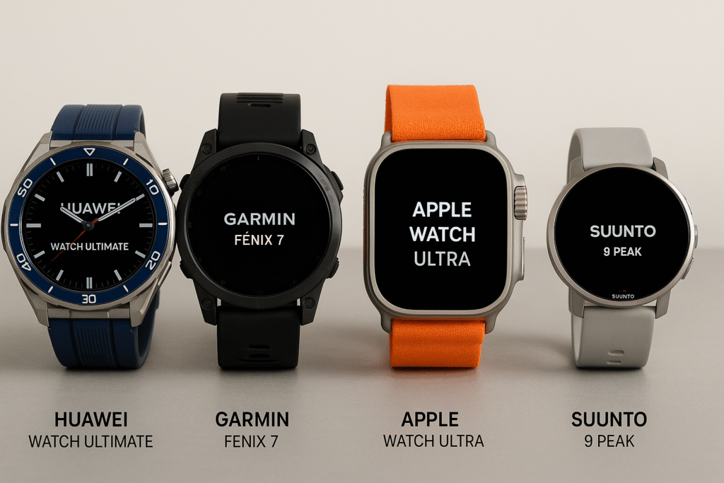 Huawei Watch Ultimate Comparison with Competitors