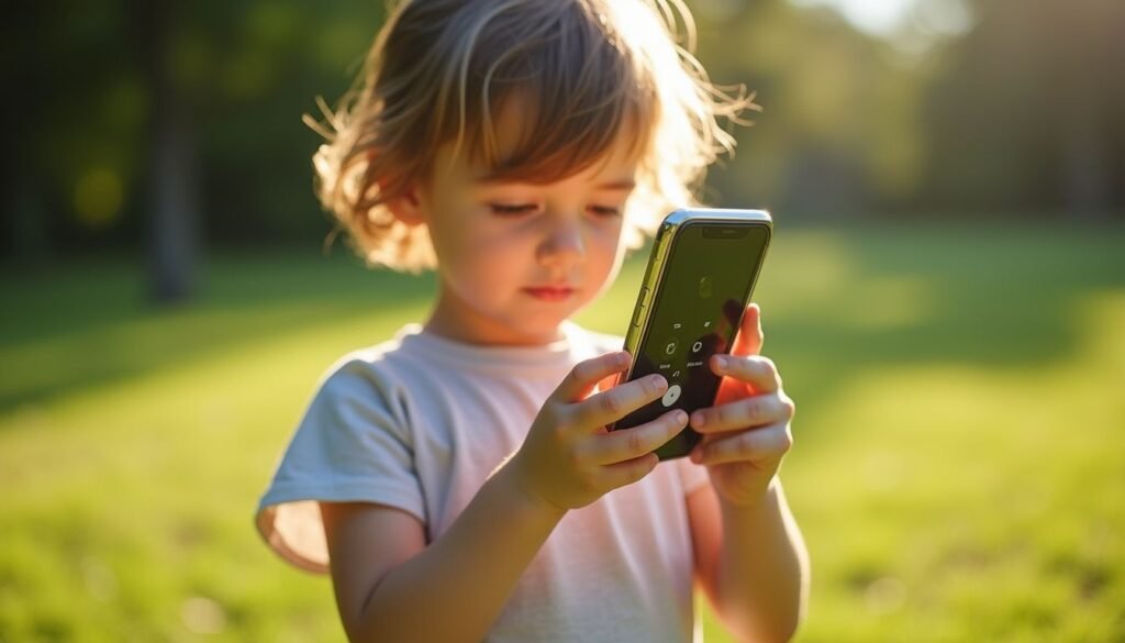 The user tapping on the iPhone 16 Pro Max screen to manually adjust focus and exposure for a professional photo.
